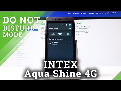 How to Activate Do Not Disturb Mode in INTEX Aqua Shine 4G – DND Mode