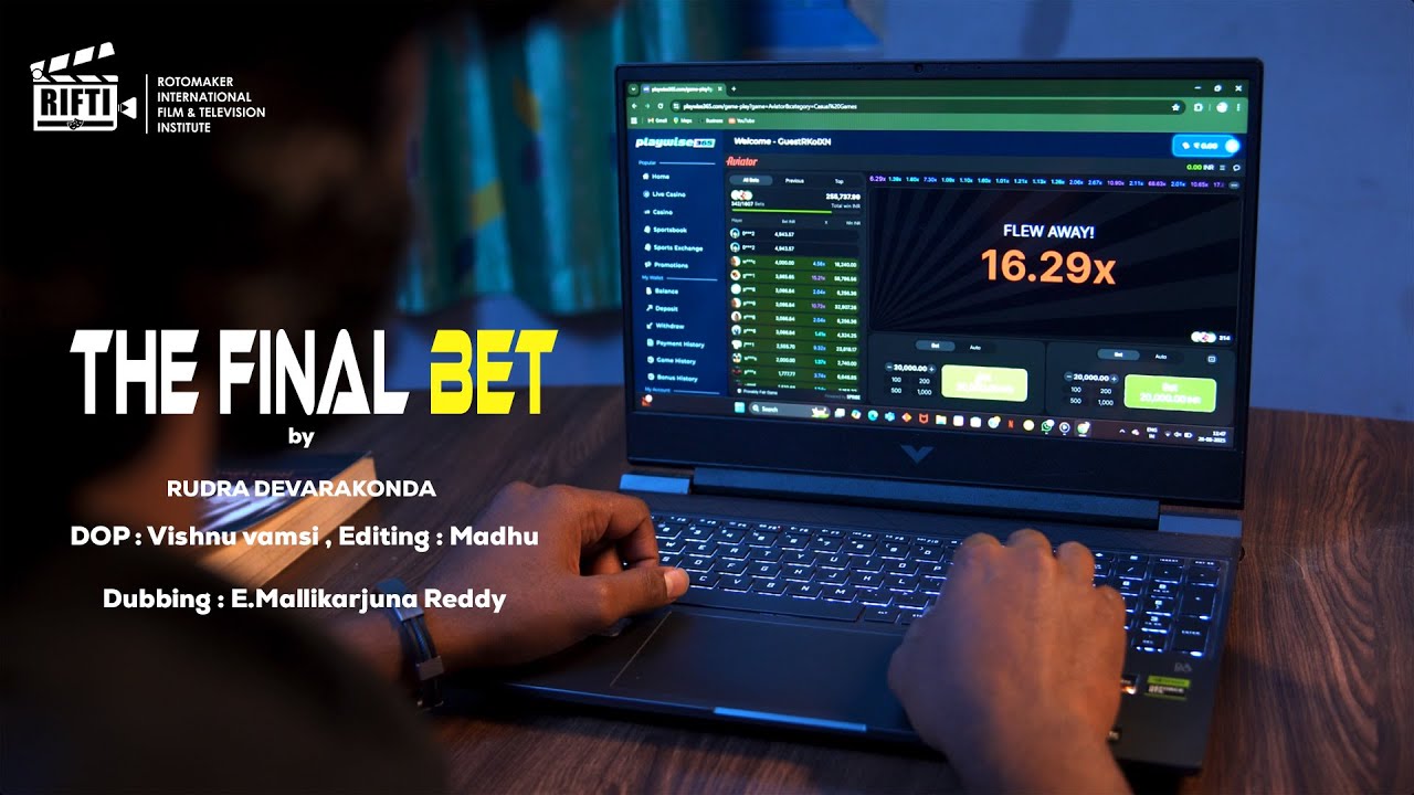 The Final Bet | Directed by Rudra Devarakonda  | A Haunting Tale of Digital  World|RIFTI Film School