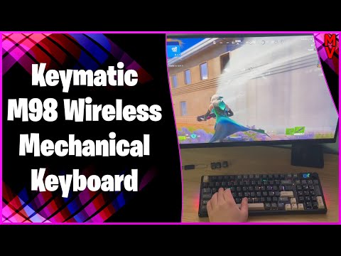 Keymatic M98 Wireless Mechanical Keyboard || MumblesVideos Product Review