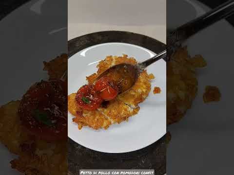 , title : 'Petto di pollo con pomodori confit #recipe #reels #annie #shorts #food #traditionalfood #albania'
