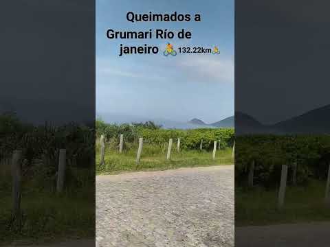 Grumari Río de janeiro a Queimados 132.22 km 🚴 verão aqui no Rio 40 graus ☀️ #bike