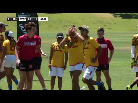 WFDF World Under 24 Ultimate Championship: Colombia v Denmark - Mixed