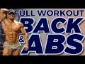 BACK & ABS HIGH VOLUME WORKOUT (Trainer Series)