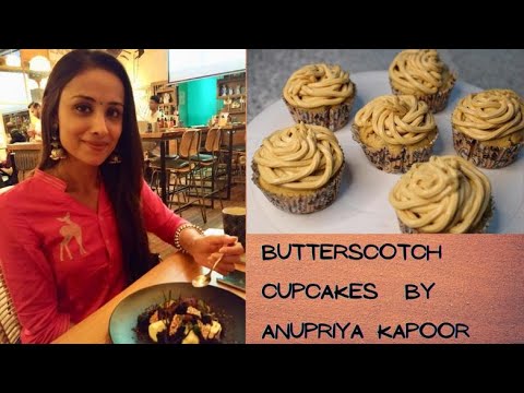 Butterscotch Cupcakes with Dulce De Leche Frosting by Anupriya Kapoor