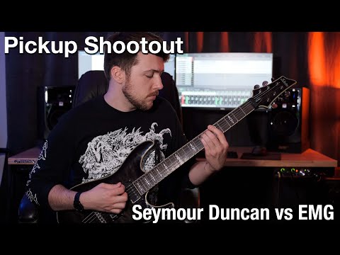 Pickup Shootout - Seymour Duncan JB/Jazz vs EMG 57/66 (Metal)