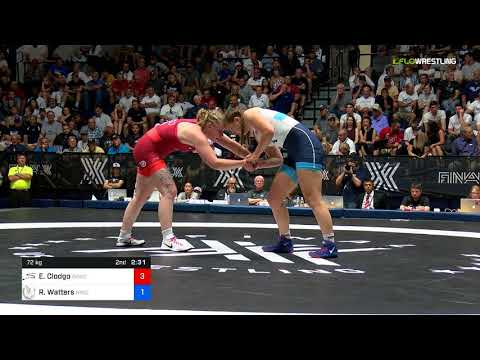 Final X/WM 72 KG - FX#3 - Erin Clodgo (SKWC) Vs. Rachel Watters (NYAC)