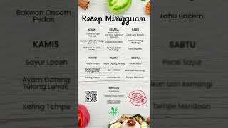 Download lagu Ide MENU MINGGUAN! Meal Plan buat Seminggu Ke Depan! - Resep Mingguan #126 mp3