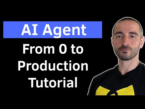 Build AI Agent from 0 to Production Deployment | LangChain, Ollama, MLflow & Docker (Full Tutorial)