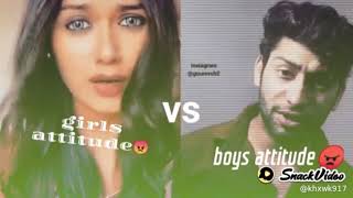 mere babu ne thana thaya girls attitude vs boys attitude janant vs gaurav chodhary video