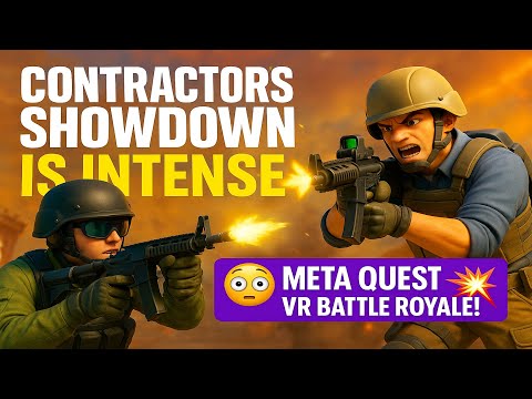 CONTRACTORS SHOWDOWN IS INTENSE 😳💥 | Meta Quest 3 VR Battle Royale!