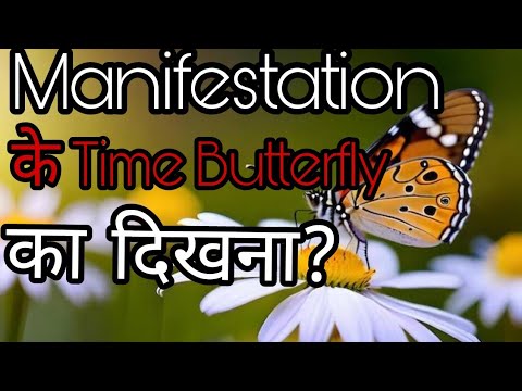 Manifestation के Time Butterfly का दिखना? #butterfly