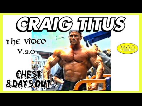 Craig Titus Blasts Chest 7 Days Out From The 1996 NPC USA’s