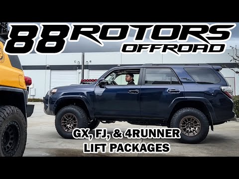 2023 TOYOTA 4RUNNER TRD OFFROAD, LEXUS GX460, & TOYOTA FJ CRUISER LIFT KITS
