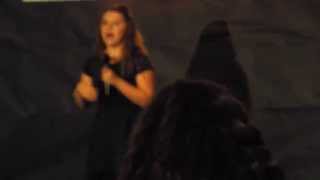 Elaina's Stand Comedy Act 2015 5th Grade