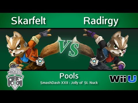 SmashDash XXII - Skarfelt (Orange Fox) Vs. Radirgy (Black Fox) - Pools