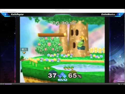 EVO 2013 - Super Smash Bros Melee Pool Match - KeithReptar vs EddieMexico