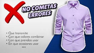 CAMISA LILA ➤ Como combinar y usarla + Algunos OUTFITS para hombre