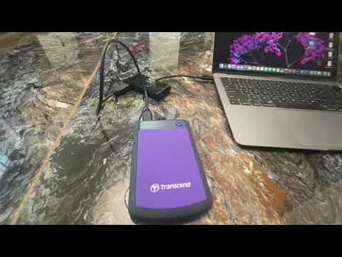 Transcend storeJet 2TB review and formatting/installation tutorial for mac