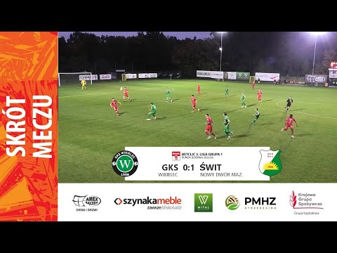 SKRÓT | GKS Wikielec - Świt Nowy Dwór Maz. | III liga, gr.1 | 2025/26 | 12. kolejka