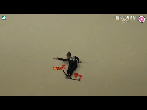 Viktoriia Onopriienko Ribbon Final 29,950 7th - Grand-Prix Brno 2024