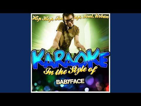 Two Occasions (In the Style of Babyface) (Karaoke Version)