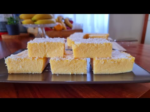 Poudine de Maïs/ Cornmeal Pudding/ Polenta Pudding