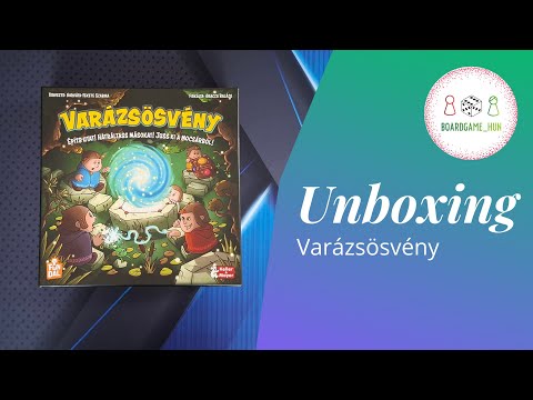 Varázsösvény - Dobozbontás - boardgame_hun