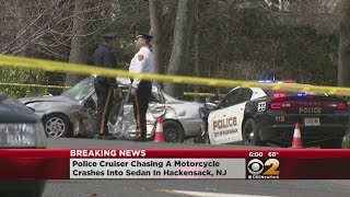 Violent Crash In Hackensack