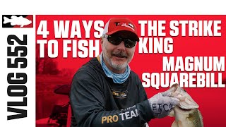 Fishing the Strike King Magnum Squarebill w/Menendez