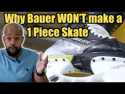 Why Bauer hockey has NOT made a One-Piece skate - The truth