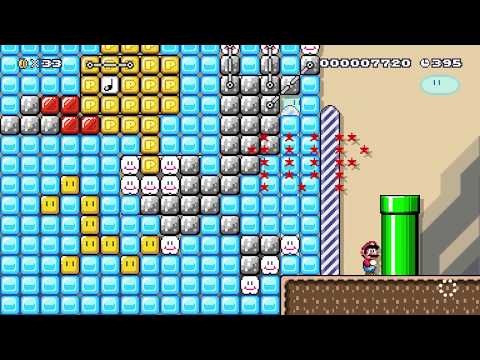 SM64: Shifting Sand Land (Super Mario Maker 2)