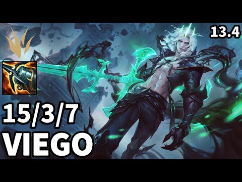 Viego Jungle vs Lee Sin - KR Challenger | Patch 13.4