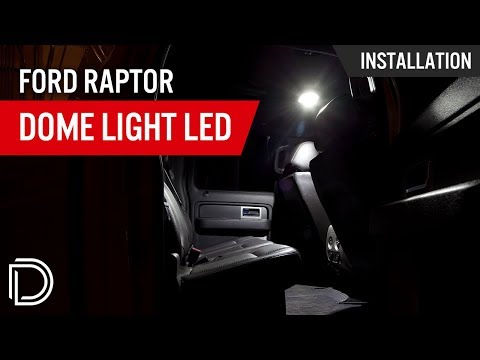 How to Install Ford Raptor Dome Light LEDs
