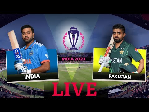🔴India vs Pakistan Live | Watch Ind vs Pak Today's Match Live | India vs Pakistan World Cup 2023