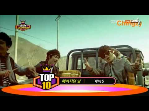 130410 TOP 10 Infinite Davichi G.Na ZE:A Five K-will Girl's Day Busker Busker SHINee Lee Hi Teen Top