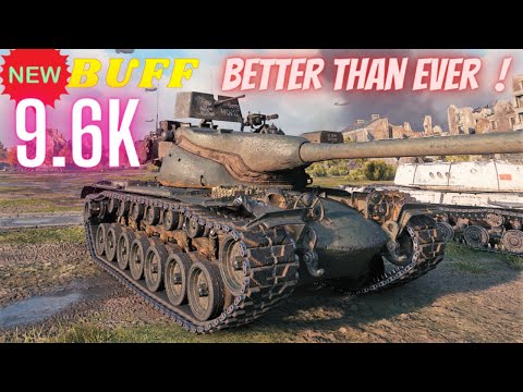 NEW BUFF - T57 Heavy, Better Than Ever  9.6K Damage 7 Kills World of Tanks Replays ,WOT tank games