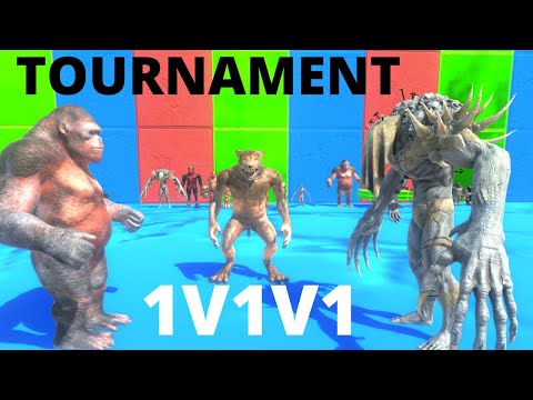 CHALLENGE  -  INFERNALS VS PRIMATES VS FANTASY  - ANIMAL REVOLT BATTLE SIMULATOR