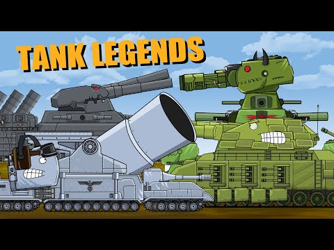 "Battles of the Legendary Steel Monsters" Cartoons about tanks