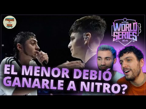 ¿EL MENOR PERDIÓ JUSTAMENTE CONTRA NITRO? 🤔🤔 - FMS WORLD LEAGUE 2024 J3