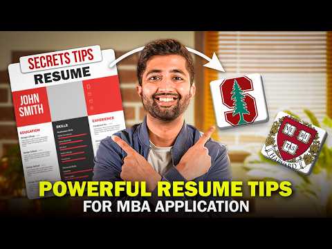 How to Improve Your CV for an MBA
