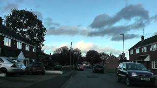 preview picture of video 'Driving On Patterdale Drive, Grisedale Drive & Windermere Drive, Warndon, Worcester, England'