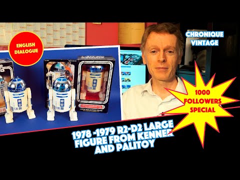 1978 1979 Vintage Kenner Palitoy Star Wars R2 D2 Large Figures (English Dialogue)