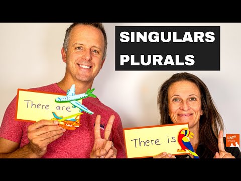 There is - there are & singular & plurals - Aussprache der Pluralformen