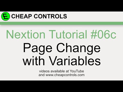 #71 Nextion Display Page Change with Arduino and NO Nextion Library Variables Part 3