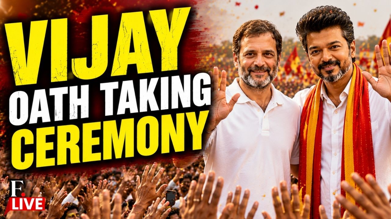 Tamil Nadu CM Oath Ceremony | TVK Chief Vijay to Take Oath as CM LIVE