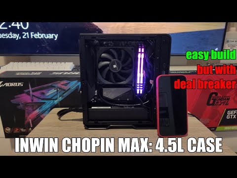 InWin Chopin Max Build | A 4.5L SFF ITX APU Build