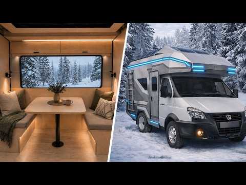 Автодом из Газели - Гостиная комната!