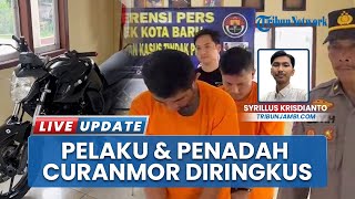 Pelaku dan Penadah Curanmor Ditangkap Polsek Kota Baru, Polisi Sebut Beraksi di 15 Tempat Berbeda