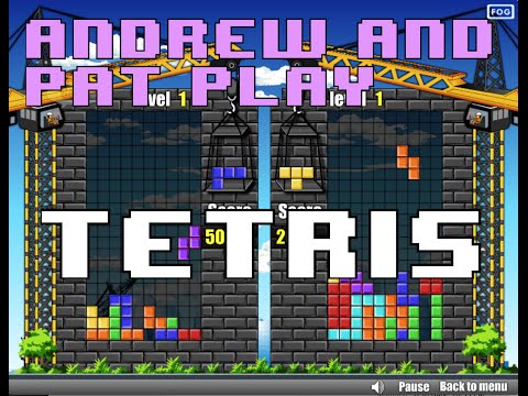 Andrew and Pat Try to Play Tetris - Wrecking Crew Plays Tetris 2 Player