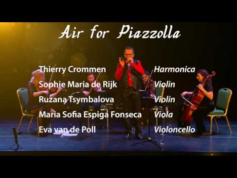 Pavadita Tango String Quartet featuring Thierry Crommen - 'Air for Piazzolla'